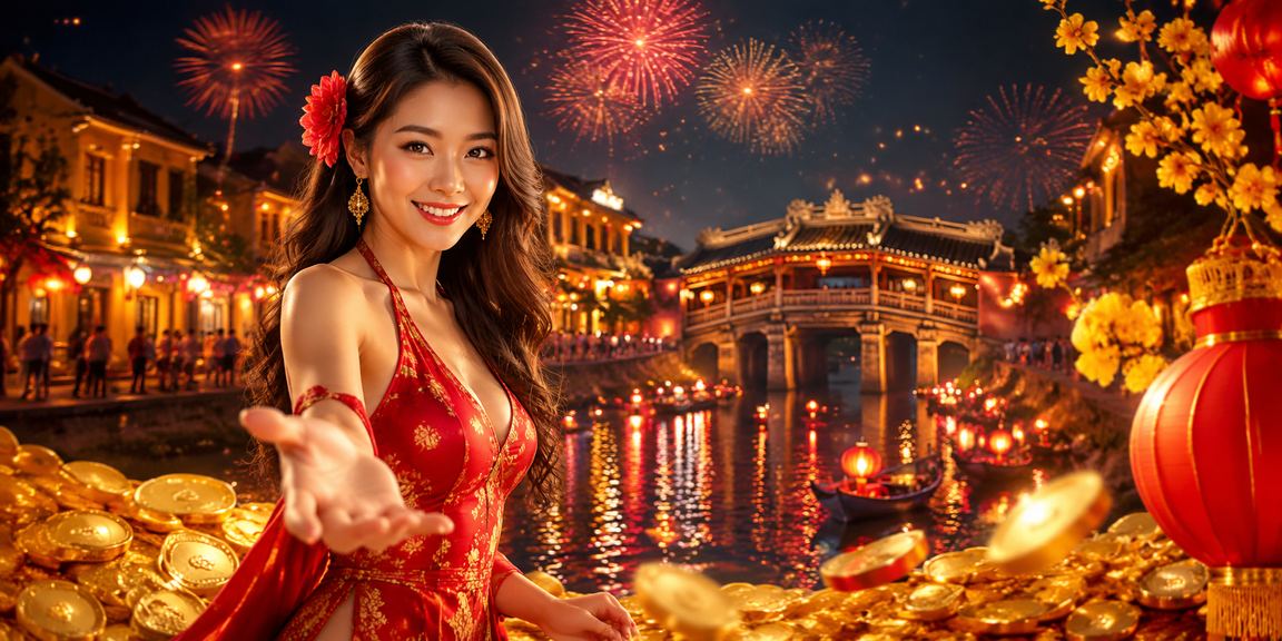 Người chơi tìm hiểu câu hỏi thường gặp về cá cược tại chợ đêm Hội An